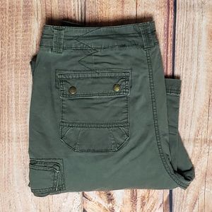 Merona olive green cargo pants